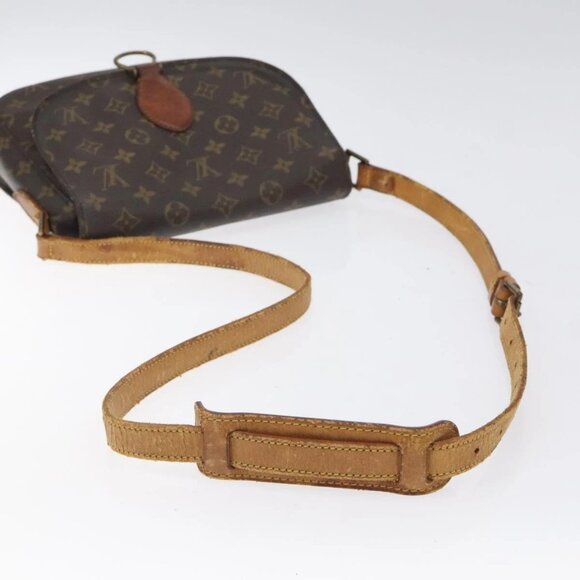 LOUIS VUITTON Monogram Monogram Saint Cloud GM Shoulder Bag M51242 Auth 122628 - Picture 8 of 16